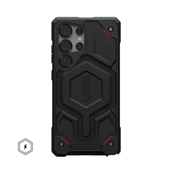 Cover Samsung S25 Ultra Kevlar Monarch Pro Case Uag - Black